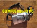 How to use OLYMPUS mju-III 115 35mm Film Camera