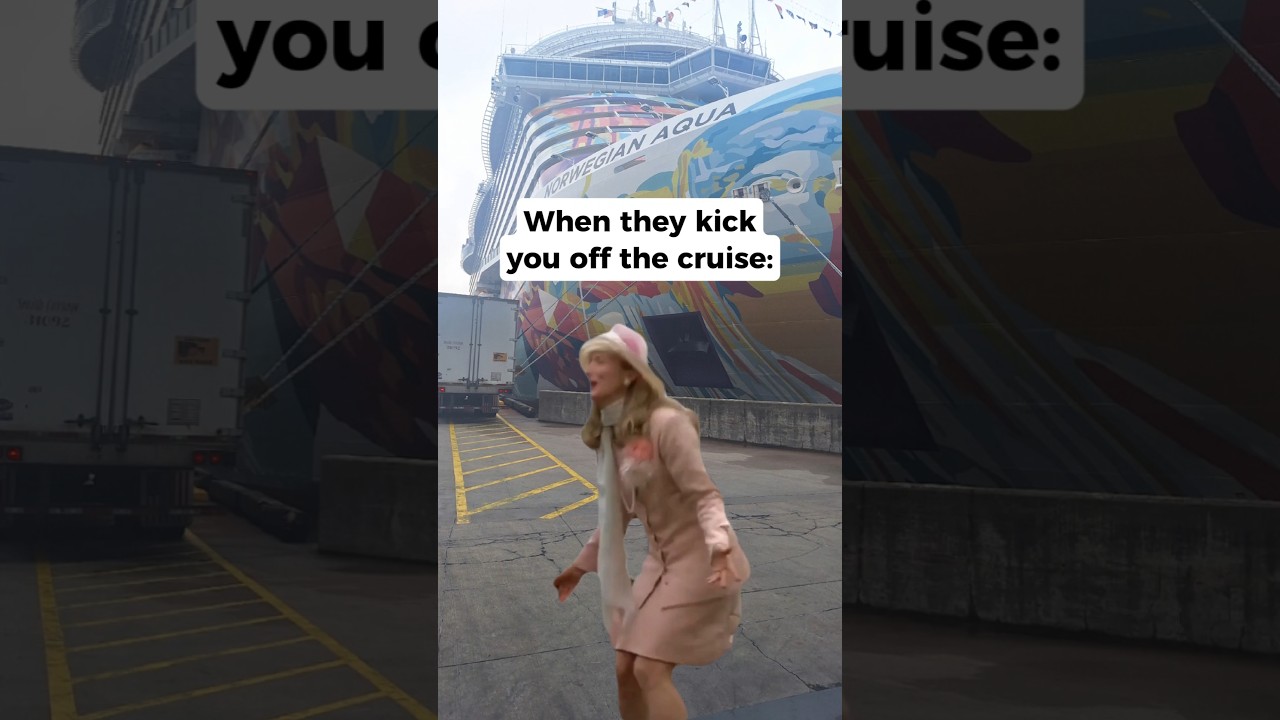 How do you feel when your cruise vacation ends? 💔😭🚢 #GoodbyeCruise #CruiseOver #DisembarkationDay