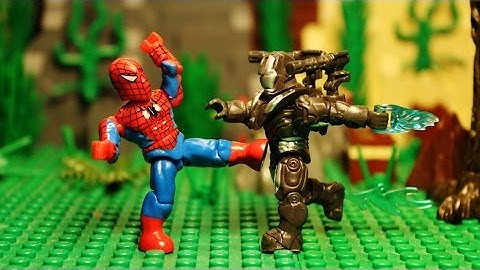 *MEGA BLOKS* Spiderman vs Iron Man 7