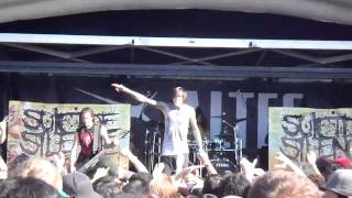 Suicide Silence "No PITY For a Coward" Warped Tour 2010 Pomona,CA.