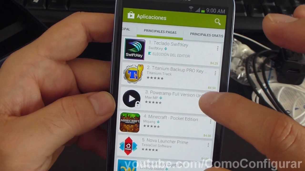 Descargar aplicaciones de Android gratuitas y pagas Samsung Galaxy S3 YouTube Descargar aplicaciones de Android gratuitas y pagas Samsung Galaxy S3 YouTube
