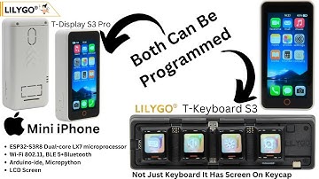 Lilygo T-Display S3 Pro and T-Keyboard S3: Your Gateway to DIY Electronics and Smart Projects