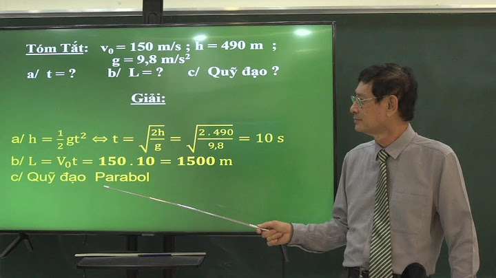 Bì 15 bài toán về chuyển động ném ngang năm 2024