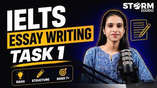 IELTS Writing Task 1 Essay Writing | IELTS Essay Structure | Band 7+ Tips, Writing Strategy (2026)