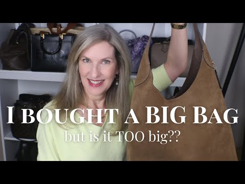 I BOUGHT A BIG BAG!! But is it TOO big?? | New bag from  display picture 2
