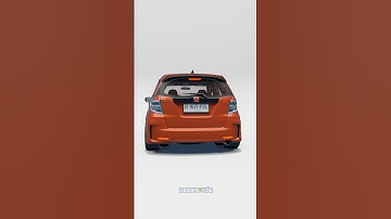 Turning my favorite car in blender [GE8] #trending #3d #honda #shorts #blender #tutorial