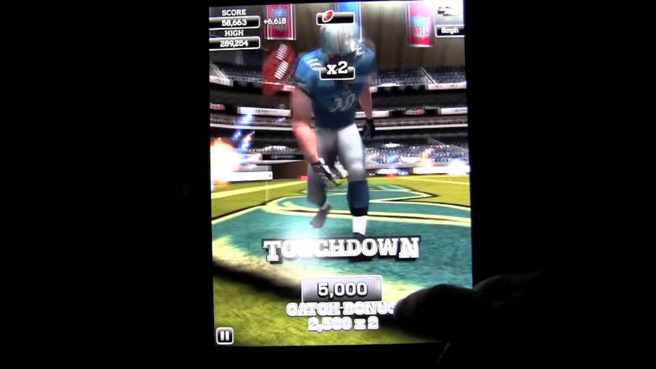 NFL Flick Quarterback HD iPad App Review CrazyMikesapps YouTube