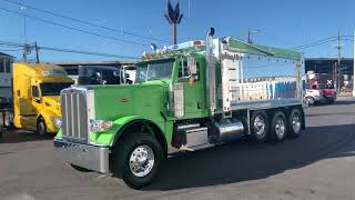 2021 Peterbilt 389 Dump | Monster Energy Green