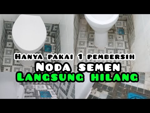 Video: Bagaimana cara membersihkan nat bernoda karat di kamar mandi?