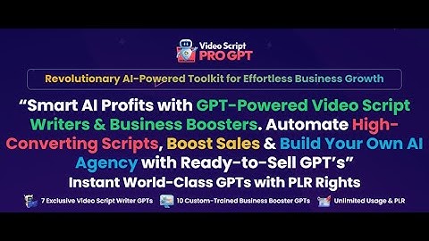 This AI Writes Your Video Scripts in Minutes! | Video Script Pro GPT Review