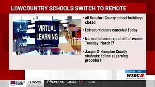 LIST: Schools in our area cancel classes, move to e-learning due to weather