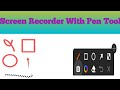 Screen recorder with pen tool ||Screen recorder with pen tool for Android phone || Screen pointer.