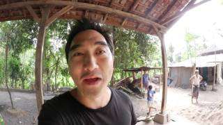 How to pick up a 2000 pound solid table in Indonesia. Don't try this at home.