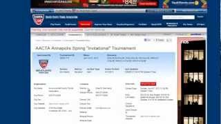 USTA Tournament How-To Find and Play Your First NTRP Tournament - Part 2 (Register and Info)