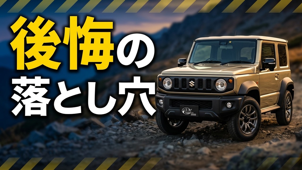 後悔したくないなら見て！ジムニーシエラ購入の落とし穴と対策 - YouTube
