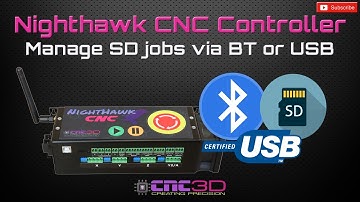 Nighthawk CNC controller - How-To run SD card jobs via Bluetooth/USB