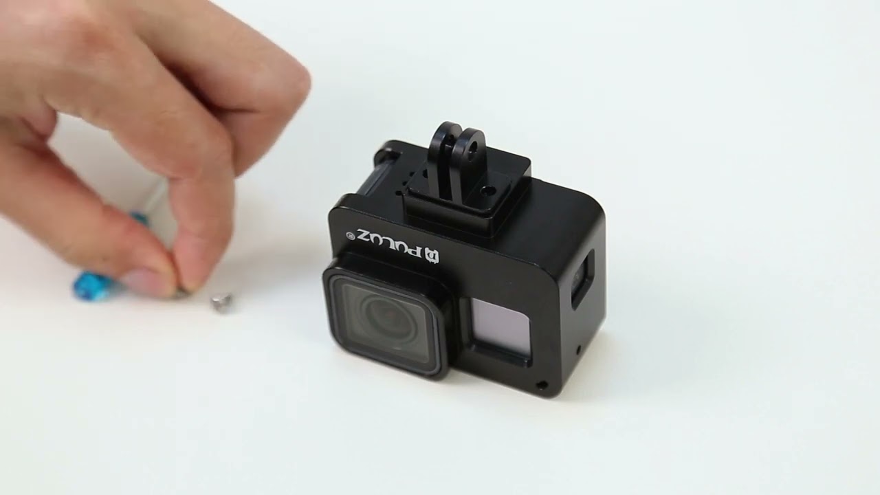 PULUZ Housing Shell CNC Aluminum Alloy Protective Cage with Insurance Frame for GoPro HERO