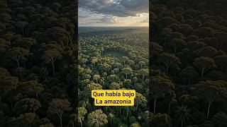 La ciudad Perdida de la Amazonia que apareció con mapas laser #shorts