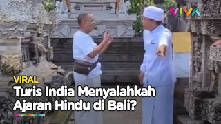 Pemuka Agama Hindu India Vs Pemangku Adat Bali Bersitegang