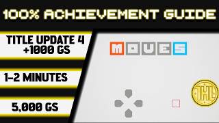 Moves タイトルアップデート4 100%実績解除攻略 * 1〜2分で1000GS * screenshot 5