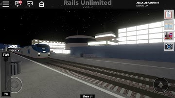 Rails unlimited | Amtrak train leaving memorial Fields