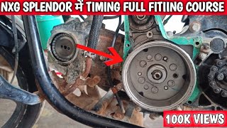 NXG SPLENDOR TIMING FULL CHAIN FITIING COURSE / NXG स्प्लेंडर टाइमिंग चेन फिटिंग कोर्स || #video screenshot 1