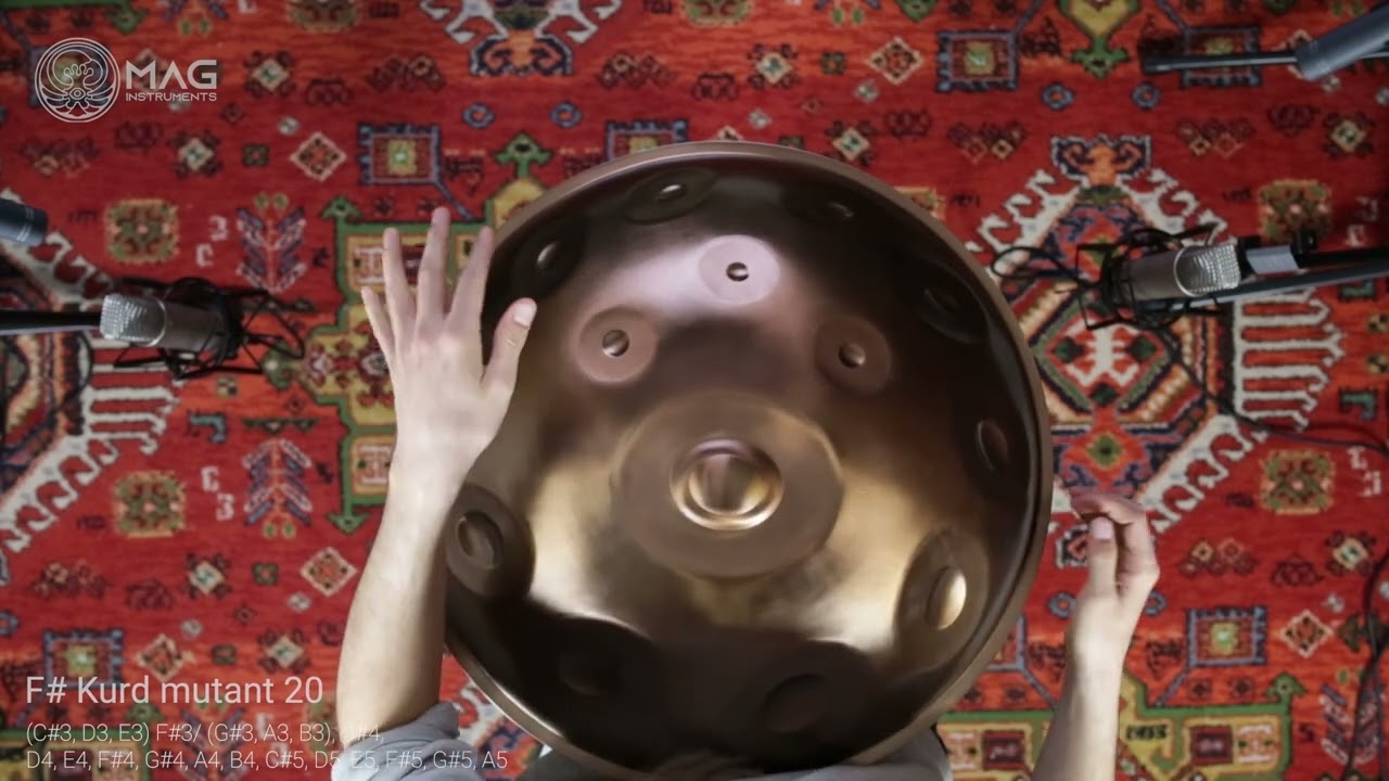 F# Kurd Mutant 20 Handpan // MAG Instruments