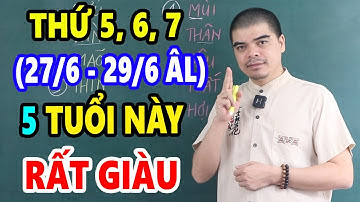 Đúng 3 Ngày Tới, 5 Con Giáp Thần Tài Rót Lộc Đang Khổ Bỗng Trúng To, Trả Sạch Nợ Nần, Cực Giàu
