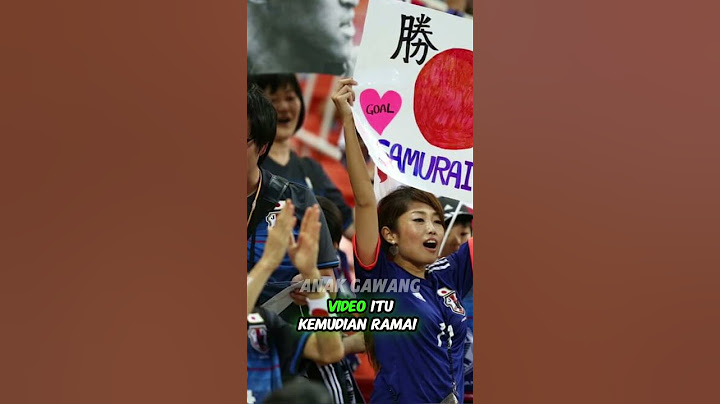 Suporter Jepang Meledek Timnas Indonesia!