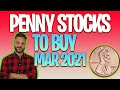 10 BEST PENNY STOCKS TO BUY NOW FOR MARCH 2021 🚀🔥 [Stocks to buy now]