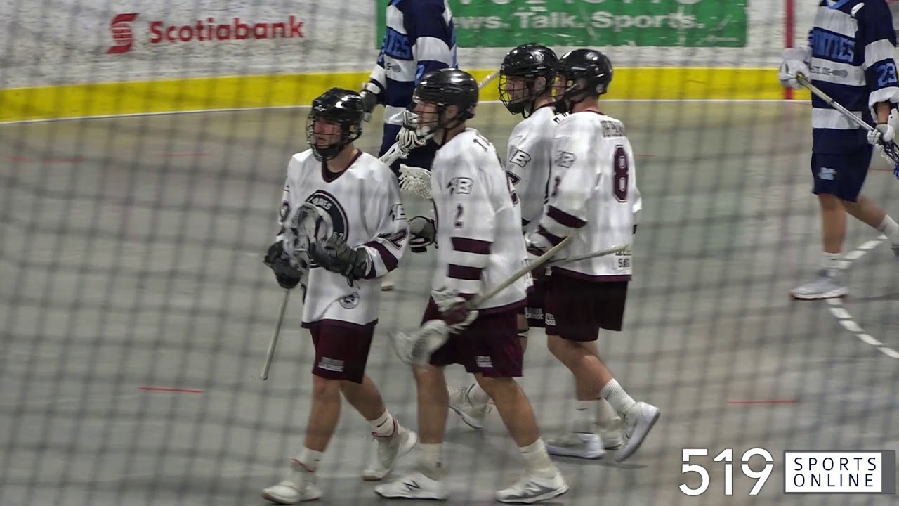 Junior A Lacrosse - Mimico Mountaineers vs K-W Braves