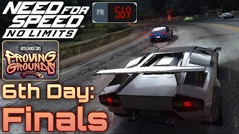 [Need For Speed: No Limits] Proving Grounds: Lamborghini Countach LP5000 QV - 6th Day: Finals