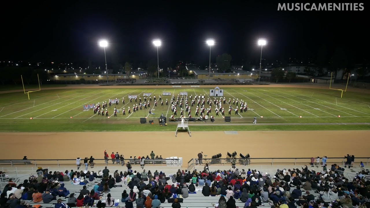 Loara HS Saxon Marching Band | "Beyond The Tower" | 2024 AUHSD Band Spectacular