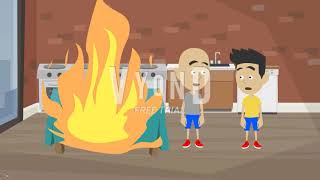 Classic Caillou Does The Hot Sauce Challengesets Table On Firegrounded
