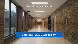 Floorite Keeps School Hallways Spotless, Safe, And Ready For Every Step. Watch Our Crew Mopping, Buf