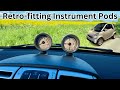 Retro-fitting Instrument Pods - Smart Fortwo 451 Pure/Passion 84BHP 2008 - Tachometer and Clock