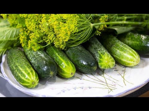 🥒Как быстро приготовить малосольные огурцы в банке за 5 минут!