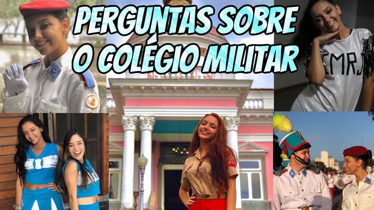 COMO ENTRAR NO COLÉGIO MILITAR? OS ALUNOS DORMEM NO COLÉGIO? - YouTube