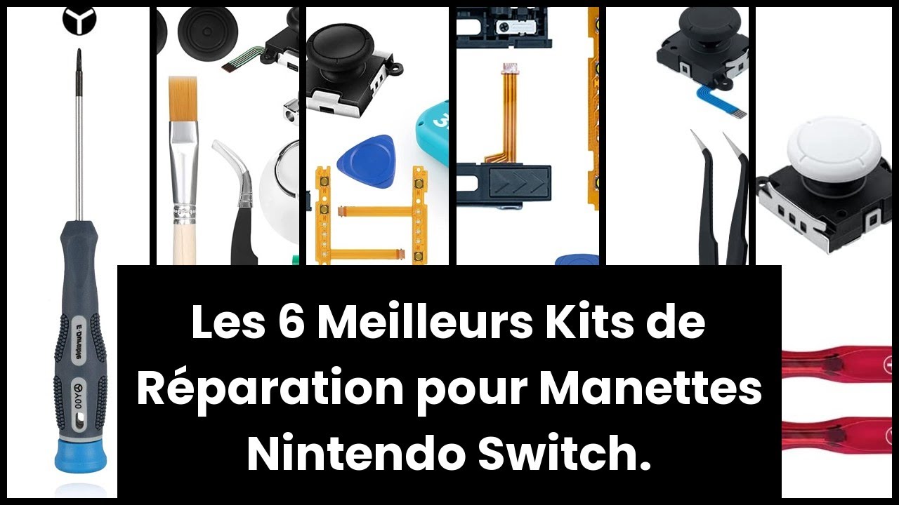 KIT REPARATION MANETTE SWITCH: Les 6 Meilleurs Kits de Réparation pour  Manettes Nintendo Switch. 