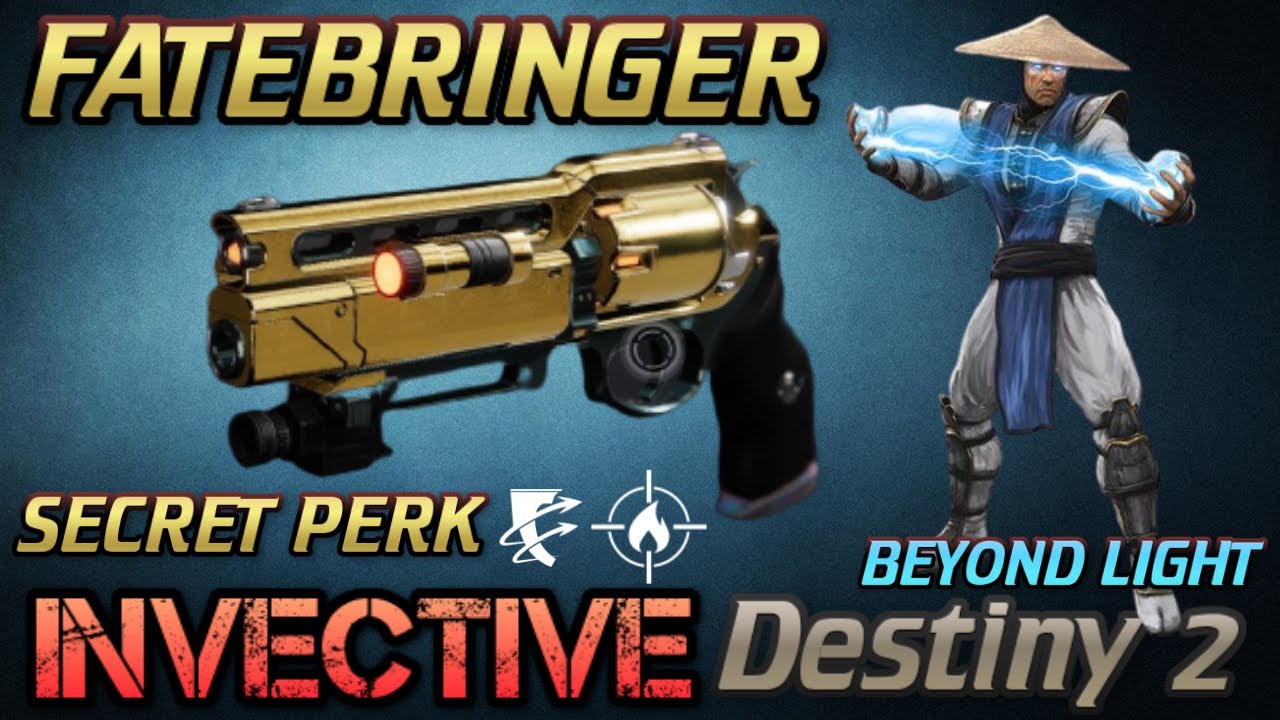FATEBRINGER has a SECRET PERK Vault of Glass Hand Cannon