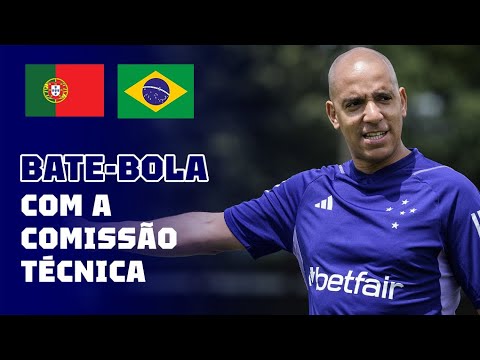 🇵🇹 🇧🇷 Comissão Técnica do Cruzeiro explica termos do futebol de Portugal em bate-bola!