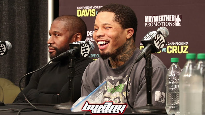 GERVONTA DAVIS FULL POST FIGHT PRESS CONFERENCE WITH FLOYD MAYWEATHER