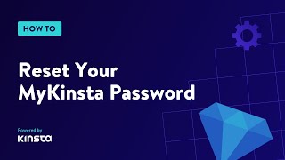 How do I reset my MyKinsta password?