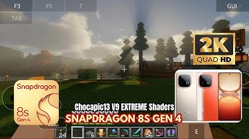 Chocapic13 V9 Extreme Shader Test on iQOO Neo 10 | Snapdragon 8s Gen 4 Performance