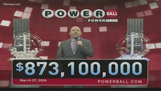 Powerball Numbers, March 27, 2024 | $873.1 million jackpot