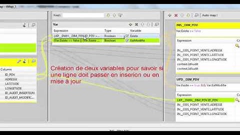 Auto formation Talend Part 8 : Alimentation d