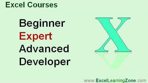 Microsoft Excel 2010 Expert Level 1 Introduction