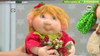 Oso de navidad en técnica soft - Hecho con Estilo screenshot 4