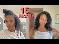15 Months of Transitioning || Natural hair journey || Transitioning Journey