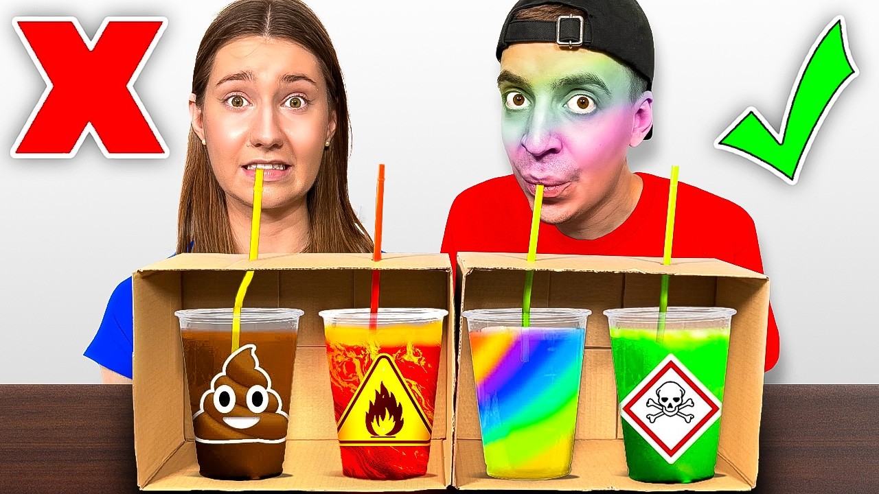 TRINKE NICHT AUS DEM FALSCHEN STROHHALM vs FREUNDIN 🤮